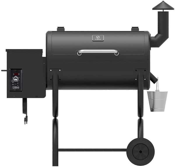 Z Grills Wood Pellet Grill 8-in-1 BBQ Smoker for Outdoor Cooking