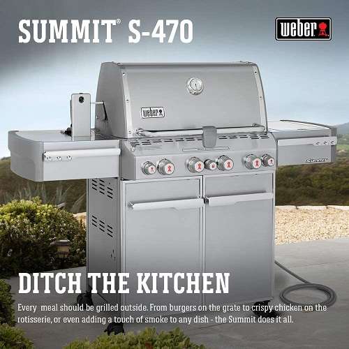 Weber Summit 7270001 Natural-Gas Grill