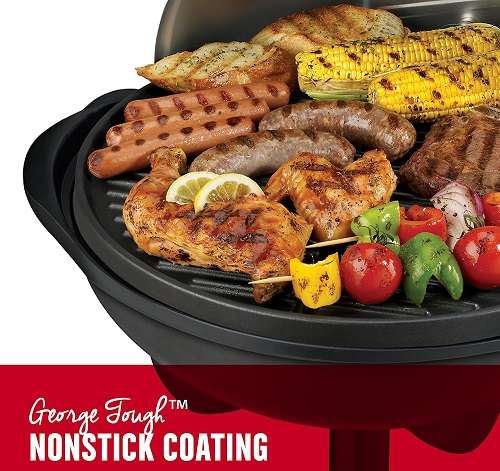 Key Features Of George Foreman GGR50B Indoor Grill