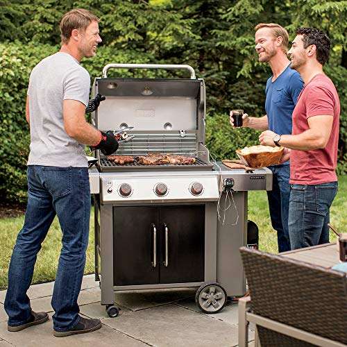What are the key features of Weber Spirit E-310 and Genesis II E-315 Grill