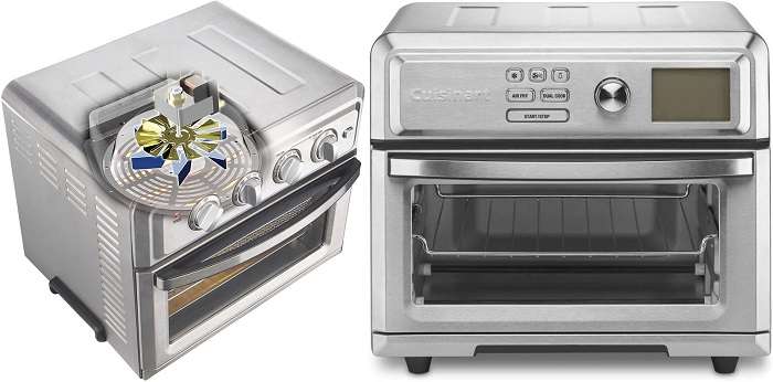 What are the differences between Cuisinart toa 60 vs toa 65
