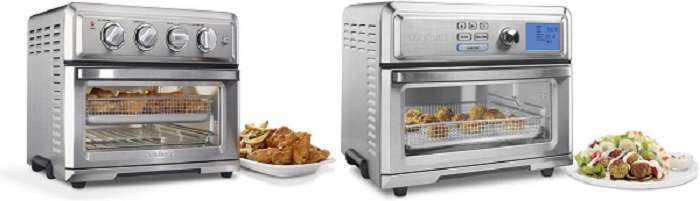 What are the similarities between Cuisinart toa 60 vs toa 65?