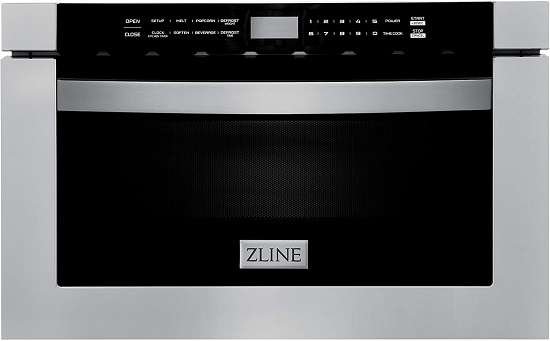 ZLINE 24" Built-in Microwave Drawer in Stainless Steel