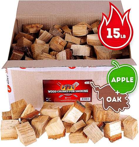 Best Wood For Smoking Brisket - Zorestar Oak Smoker Wood Chunks