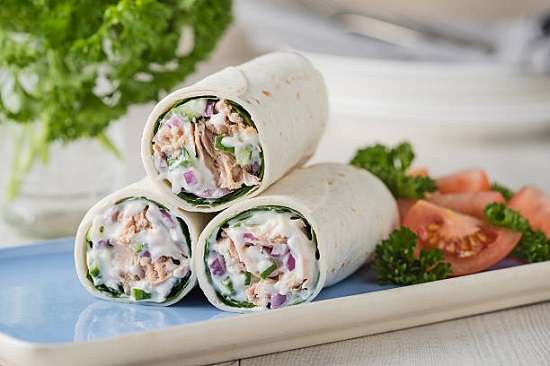 Healthy Tuna Sandwich For Weight Loss - Tuna Wraps Sandwich Recipe