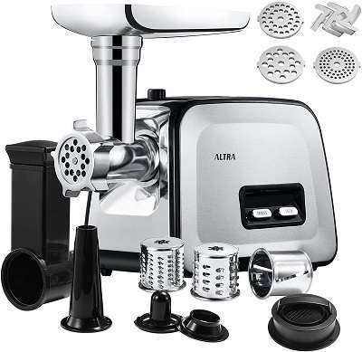 ALTRA Stainless Steel Electric Meat Grinder