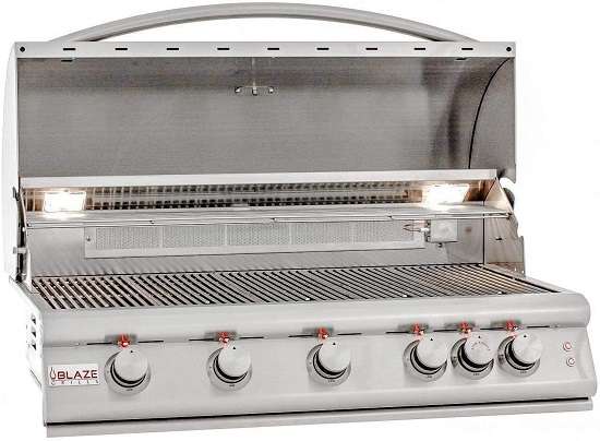Blaze Built-In Grill With Lights 40-inch Natural Gas