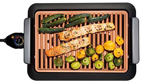 Gotham Deluxe Steel Electric Smokeless Grill