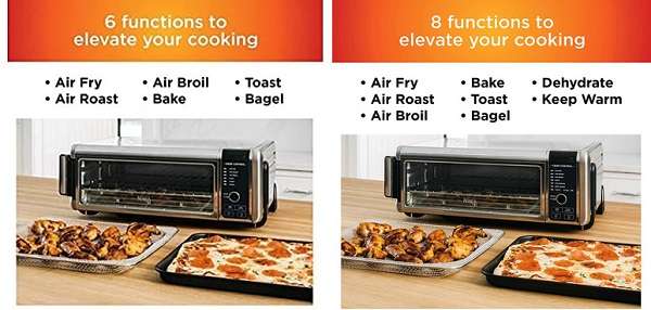What Are The Difference Between Ninja Sp100 Vs Sp101 Digital Air Fry Oven