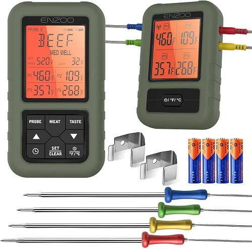 ENZOO Wireless Meat Thermometer