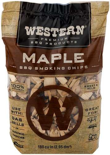 Western Premium BBQ Products Maple BBQ Smoking Chips