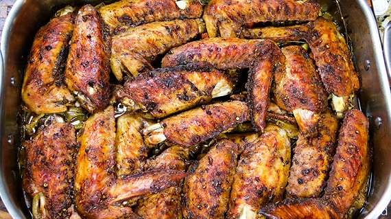 Caramelized Turkey Wings Recipe