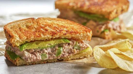 Healthy Tuna Sandwich For Weight Loss - Tuna Salad Sandwiches recipe